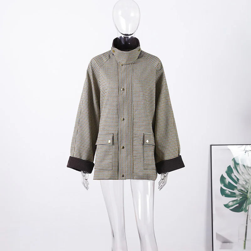 Calmere Mens Woven Check Blazer