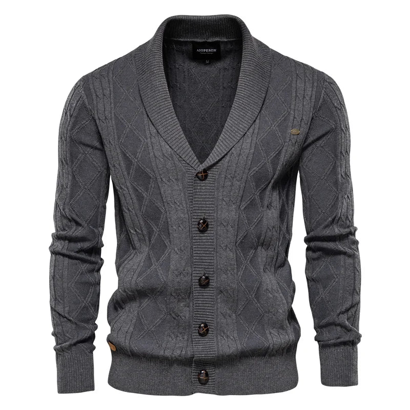 Men's Button Cardigan Sweater