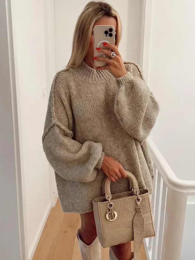 Women's Oversized Sweater Dress