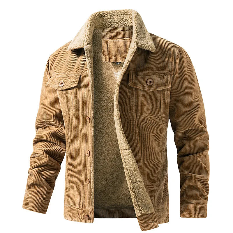 Men's Corduroy Winter Jacket - Vonnera