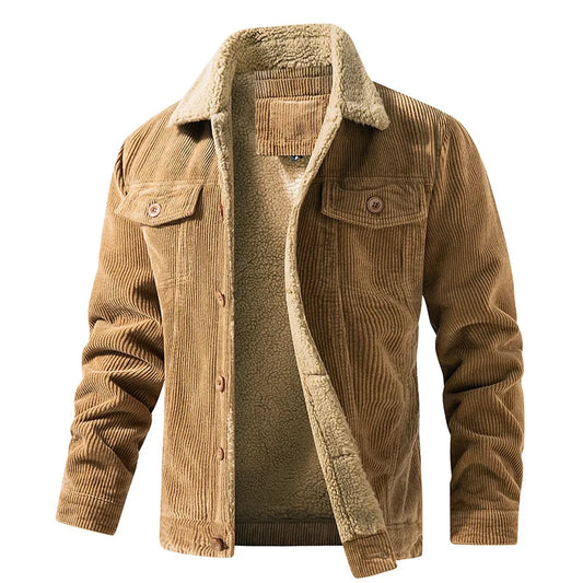 Men's Corduroy Winter Jacket - Vonnera