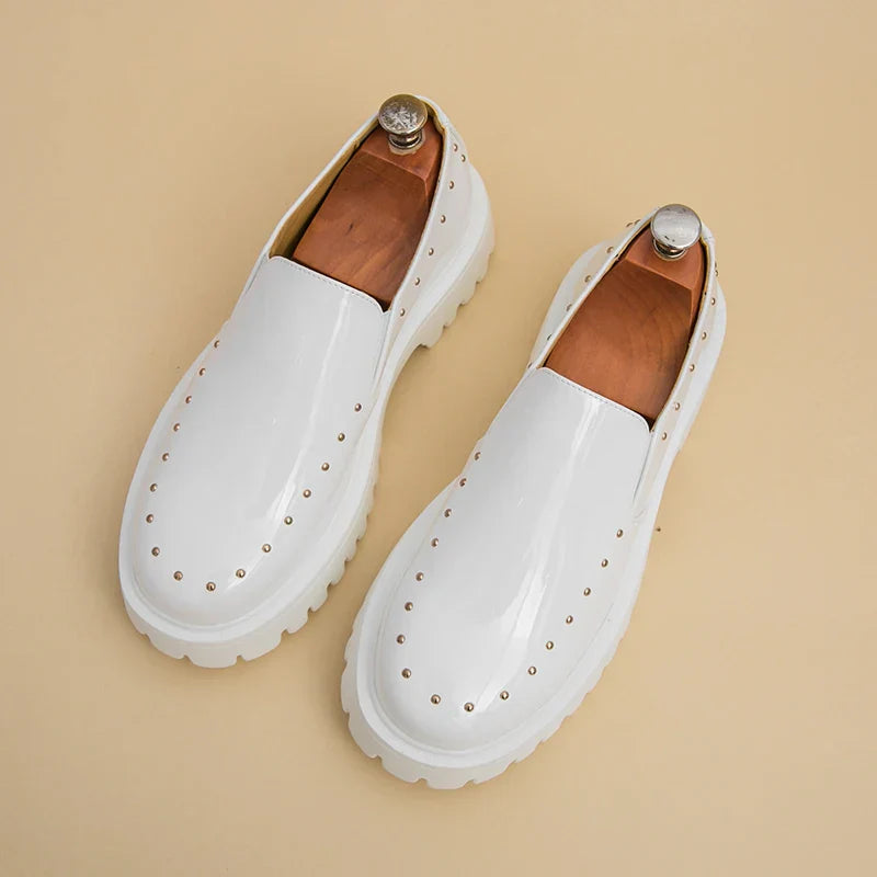 Henderson Mens Leather Wedding Dress Shoes