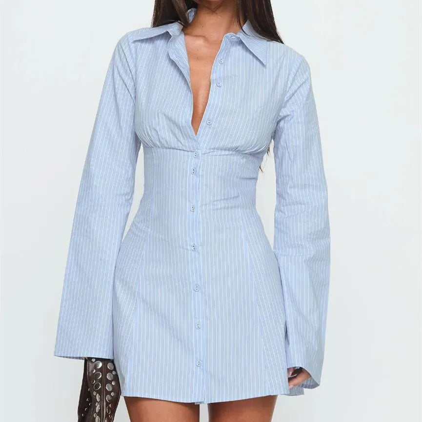 Women's Corset Dress Cotton Summer White