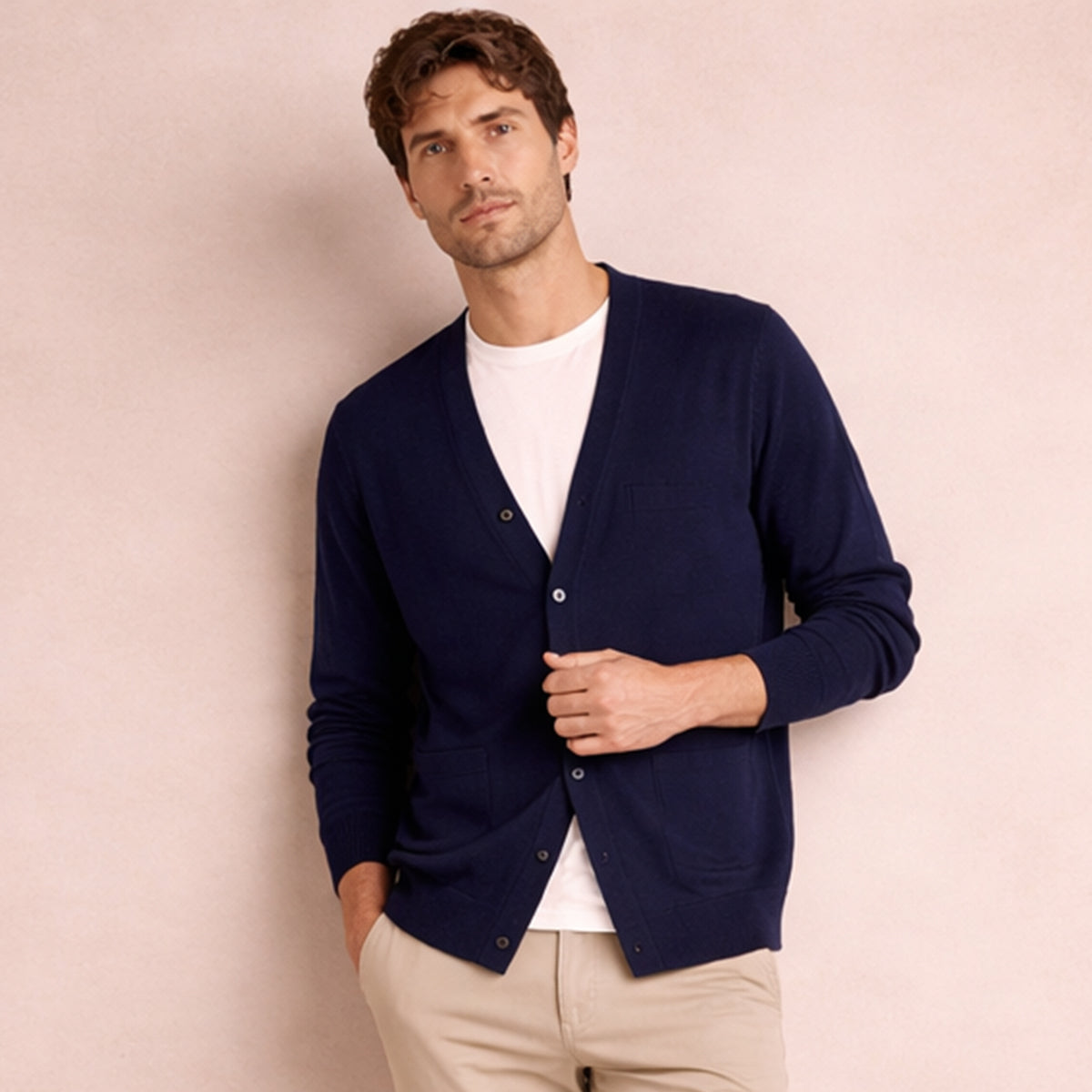 Men's Cashmere Cardigan