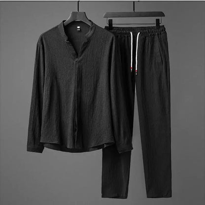 Vivnan Women's Linen Two Piece Set