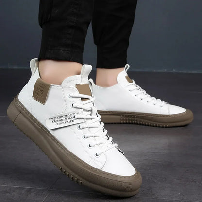 Caspian Men's Leather Sneakers