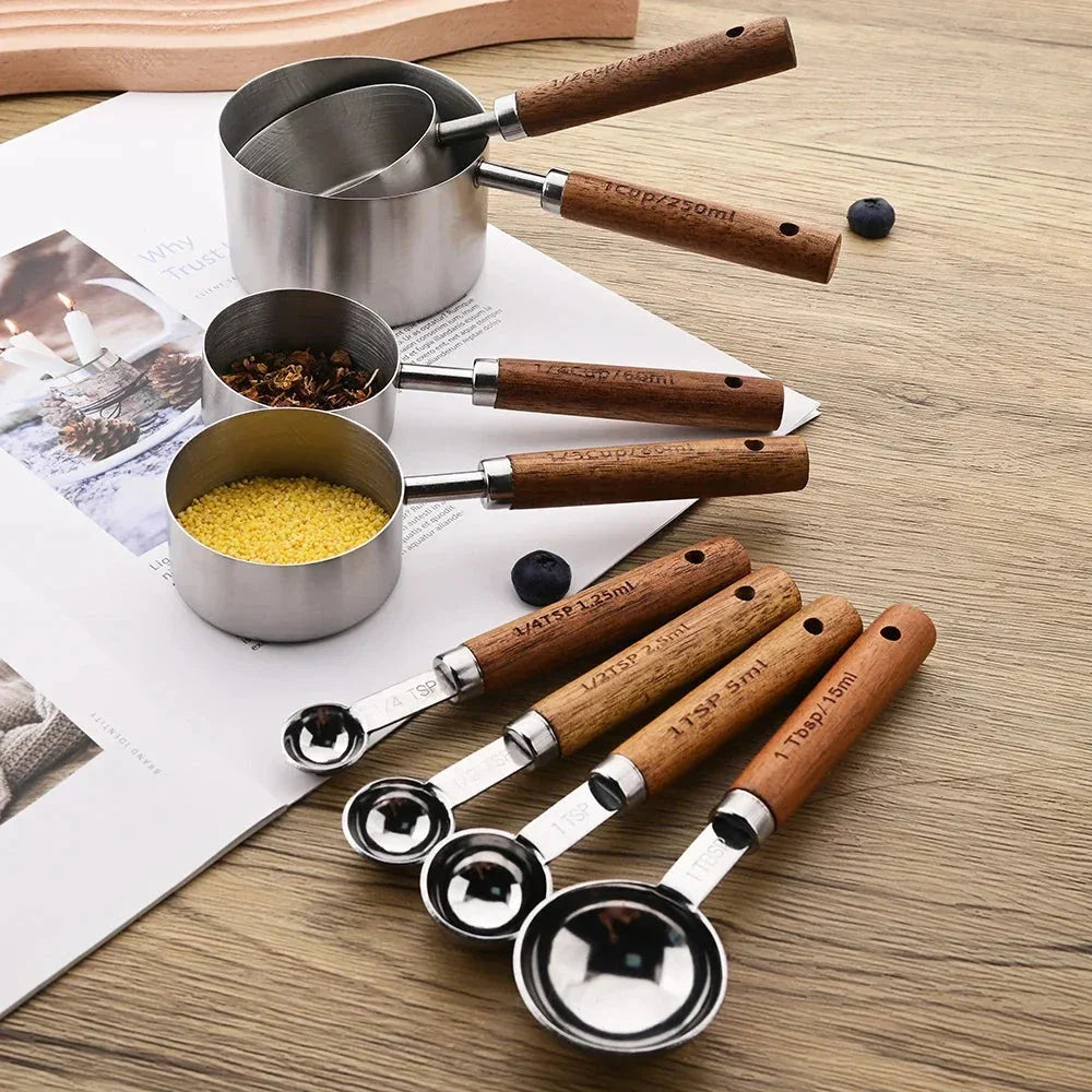 Aureon Stainless Steel Measuring Cups Set