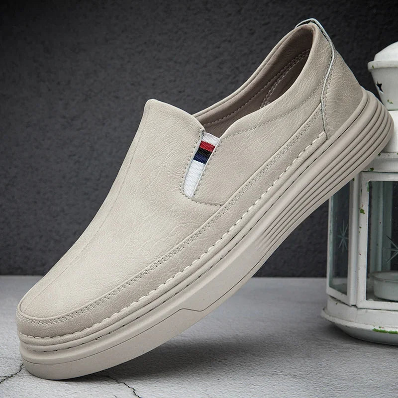Vivana Mens Leather Loafers