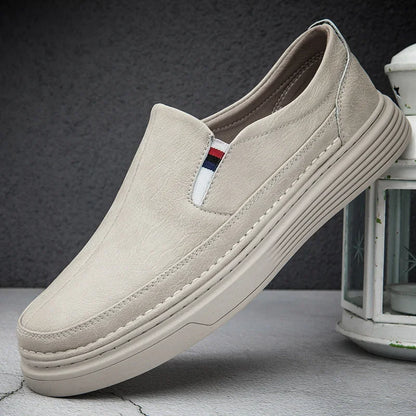 Vivana Mens Leather Loafers