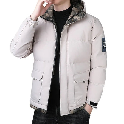 Men's Windproof Parkas Jacket Waterproof Hooded Multi-Pocket - Vonnera