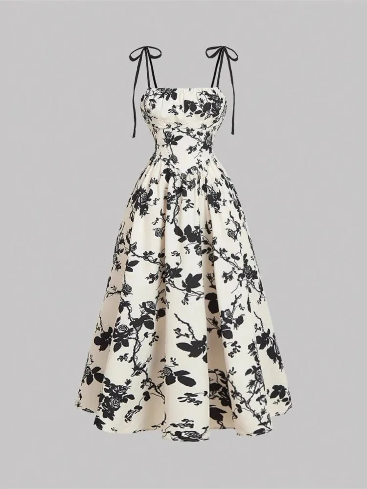 Women's Floral Sundress Flowy Delila - Vonnera