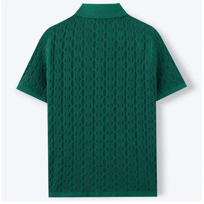 Men's Knit Polo Shirt