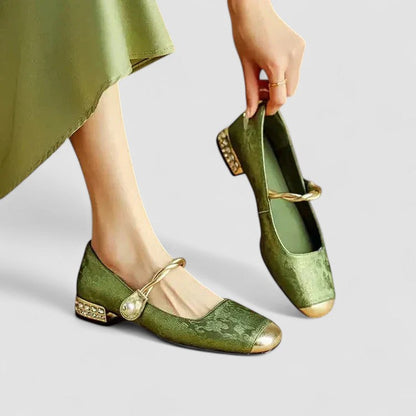 Women's Mary Jane Closed Toe Strap Shoes - Vonnera