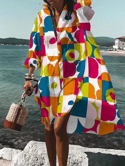 Women's V-Neck Dress