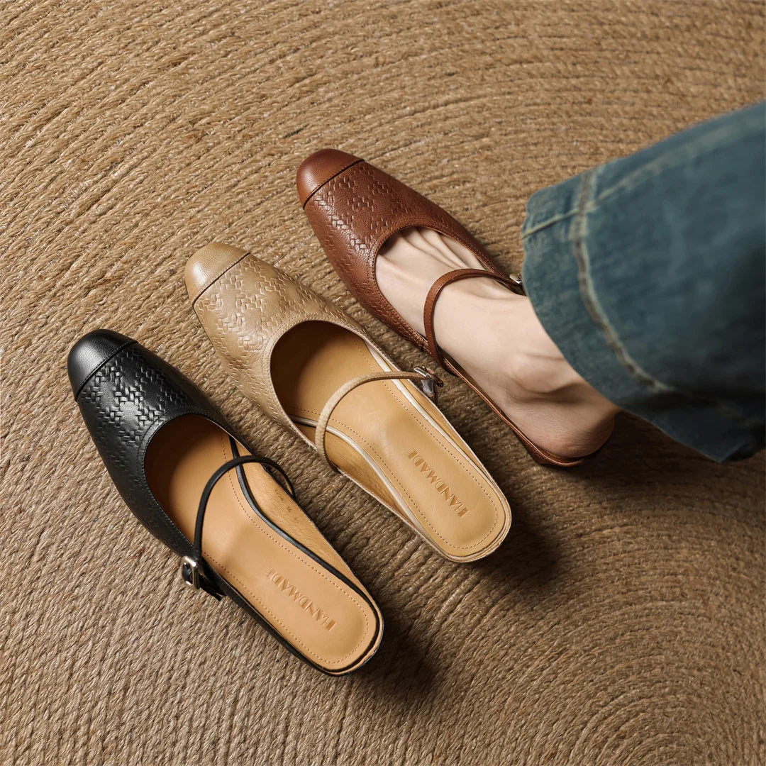 Margaux Women's Genuine Leather Mules