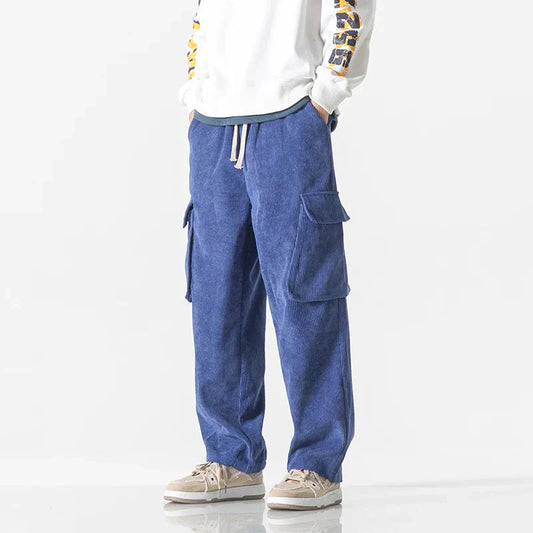 Men's Relaxed Fit Cargo Sweatpants Comfortable Cotton - Vonnera