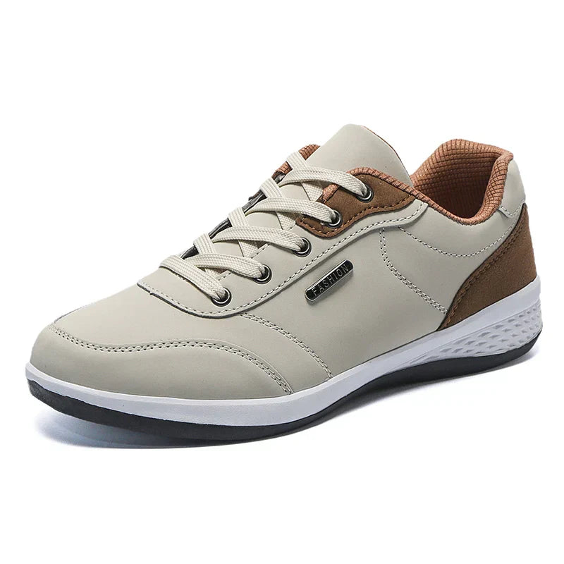 Men's Lace-Up Shoes Comfortable Leather Black
