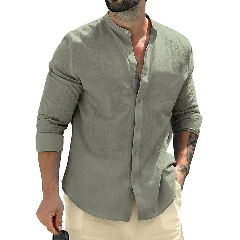 Men's Henley Breeze Shirt - Vonnera