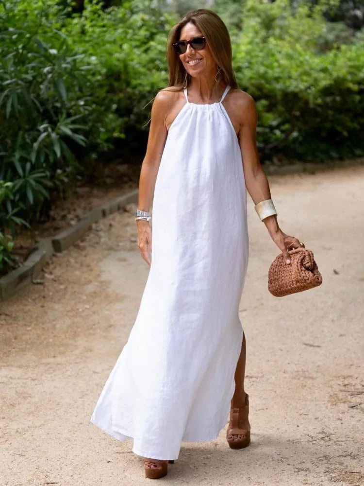 Melinda Women's Halter Summer Dress