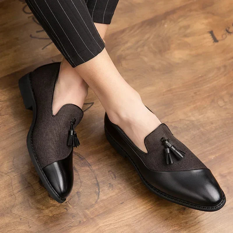 Mason Men's Leather Tassel Loafers