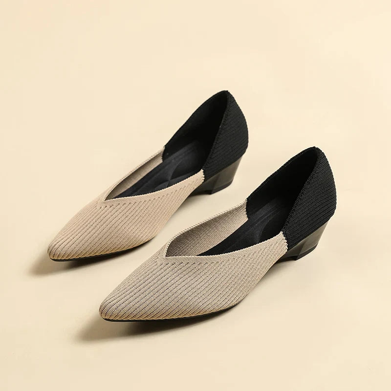 Wonderland Colorblock Pumps - Jack Hafford