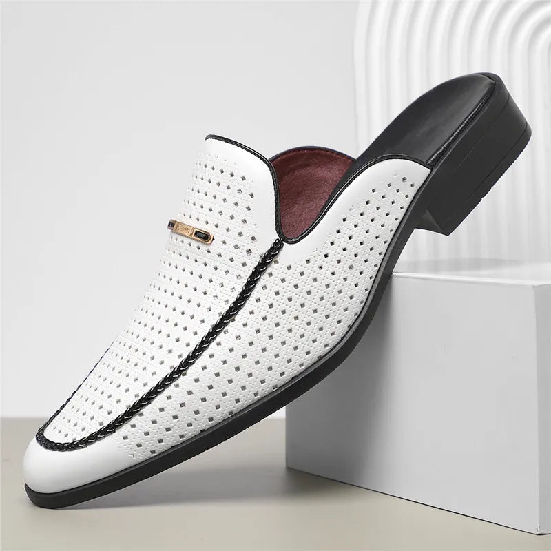 Women's Leather Summer Mules