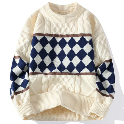 Cotton Crew Neck Sweater - Vonnera