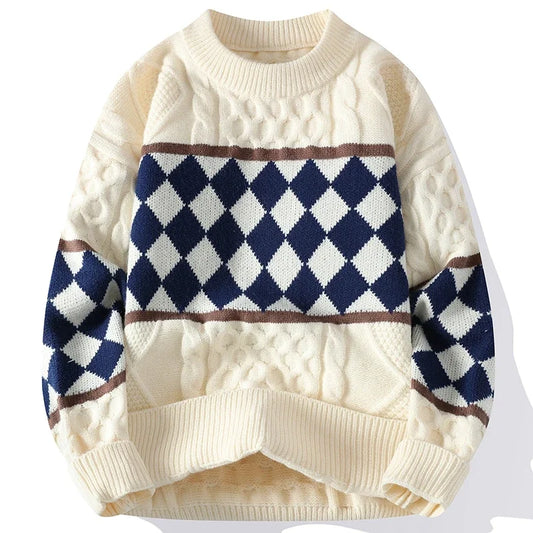 Cotton Crew Neck Sweater - Vonnera