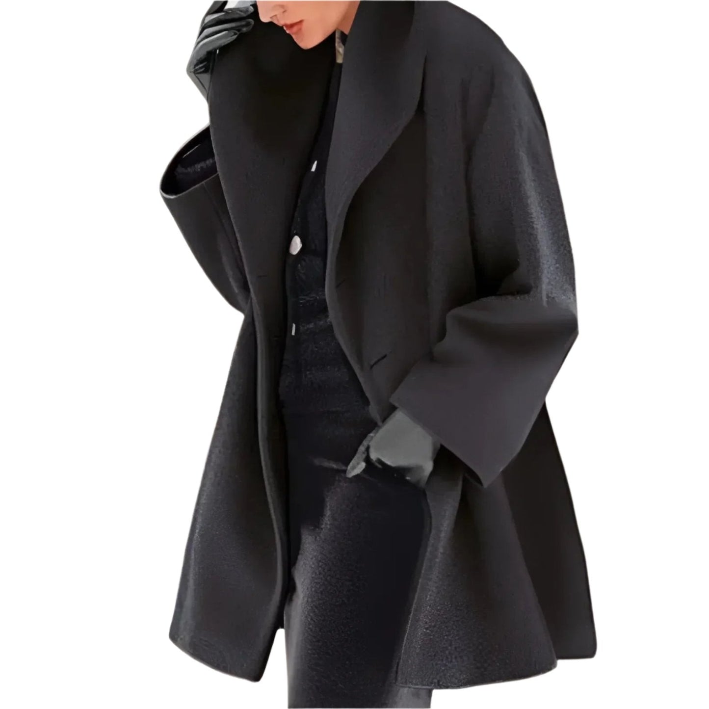 Women's Hooded Oversized Coat - Vonnera
