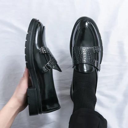 Hollis Men's Leather Dress Loafers