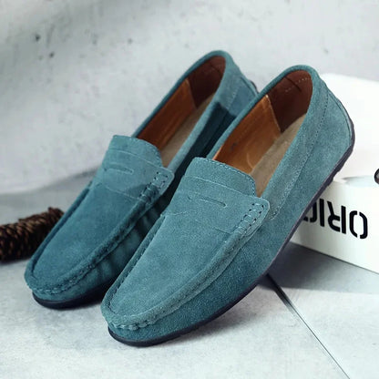 Men's Soft Leather Loafers Comfortable