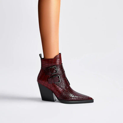 Women's Buckle Boots