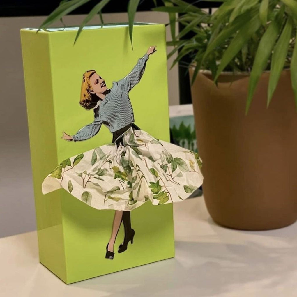Decorative Tissue Box Cover Skirt Design