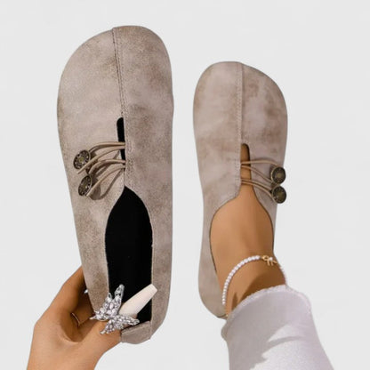 Women's Flat Slip-On Loafers Closed-Toe
