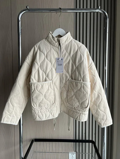 Stylish Versatile Pocket-Detail Jacket