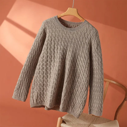 Women's Textured Pattern Sweater