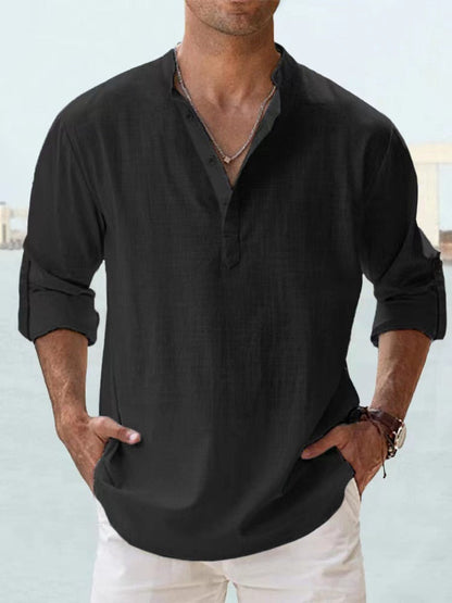 Men's Casual Breathable Shirt Relaxed Fit