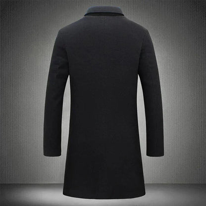 Stylish Long Overcoat Timeless Design