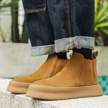 Men's Suede Chelsea Boot
