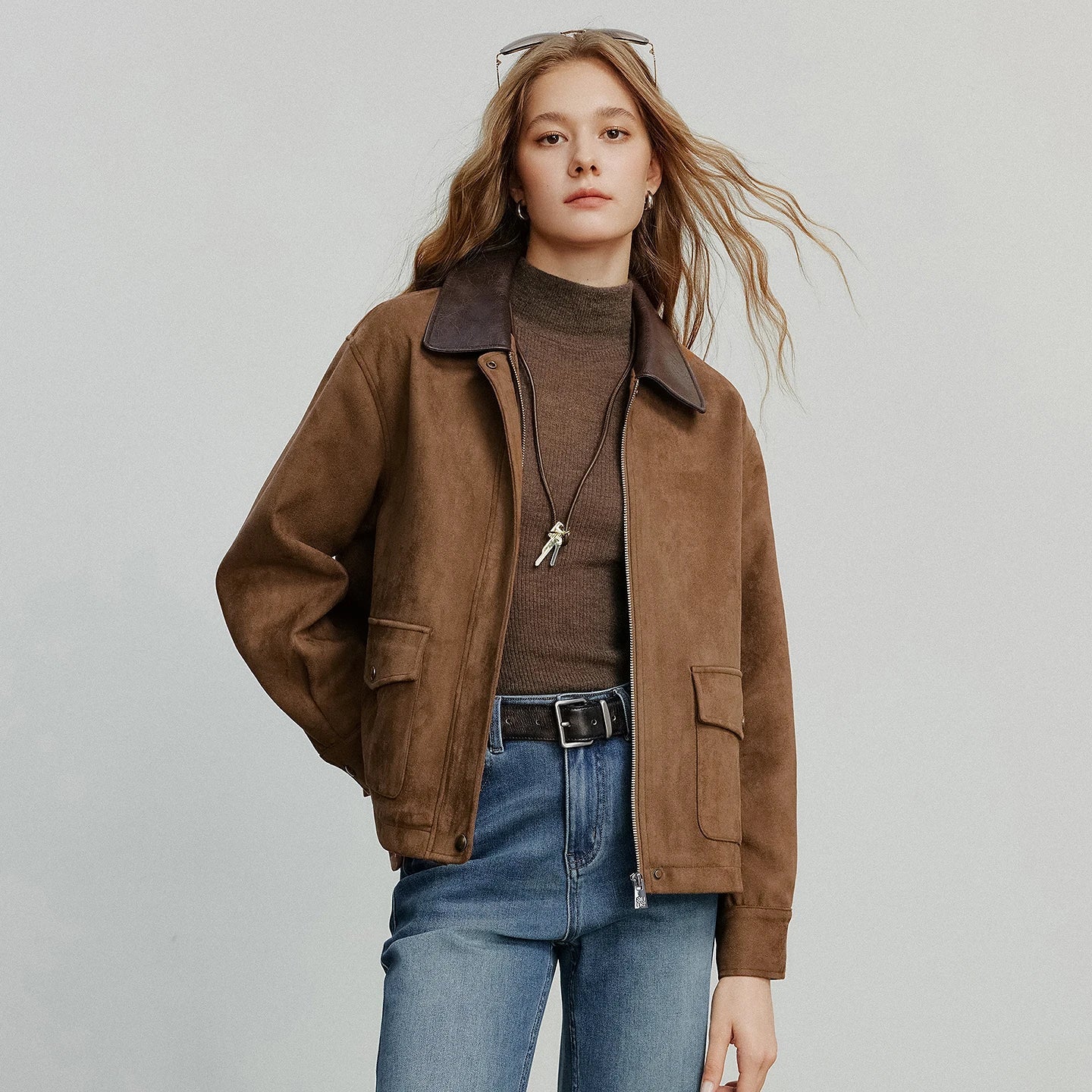 Sorrel Women's Suede Jacket - Vonnera