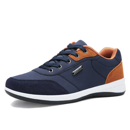 Men's Lace-Up Shoes Comfortable Leather Black