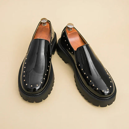 Henderson Mens Leather Wedding Dress Shoes