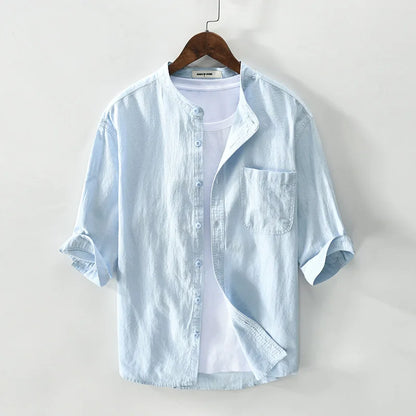 Mens Cotton Half Sleeve Shirt - Vonnera