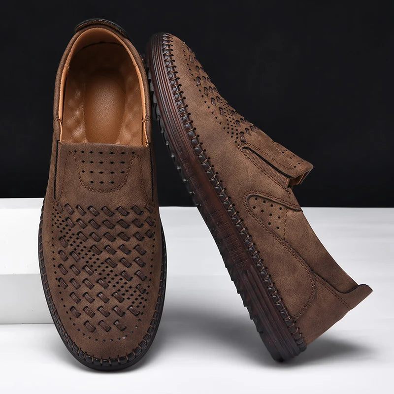 Torino Men's Faux Leather Loafers