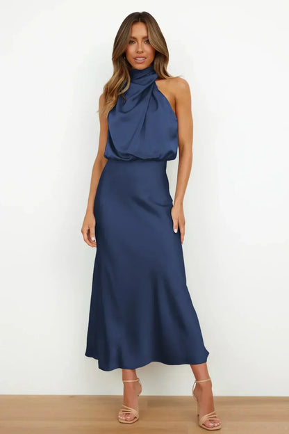 Women's Halter Evening Dress