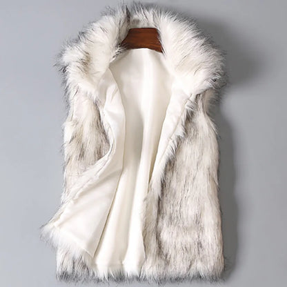 Women's Faux Fur Vest - Vonnera