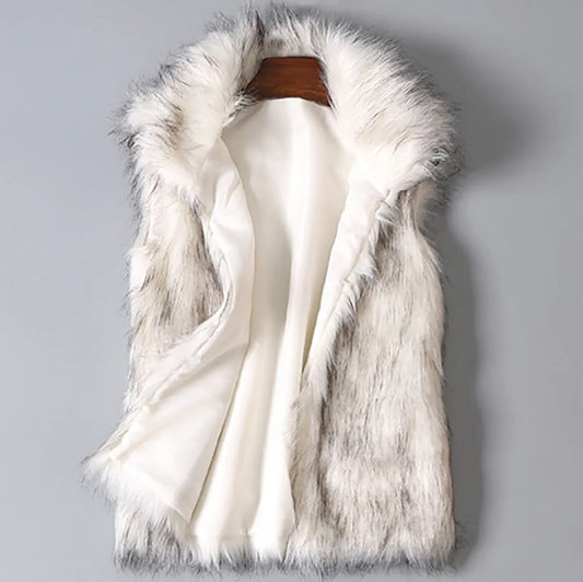 Women's Faux Fur Vest - Vonnera