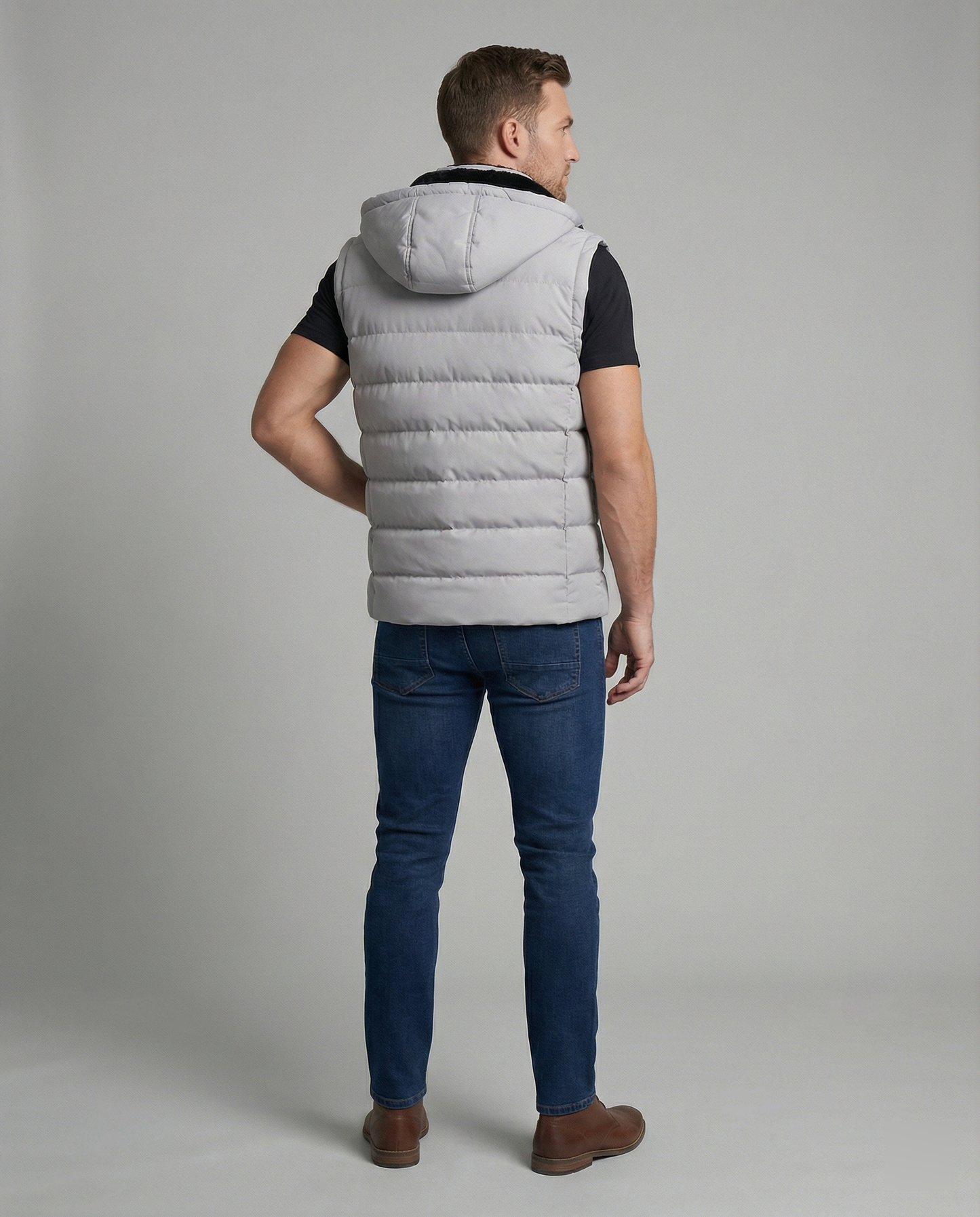 Men's Sleeveless Winter Vest Jacket