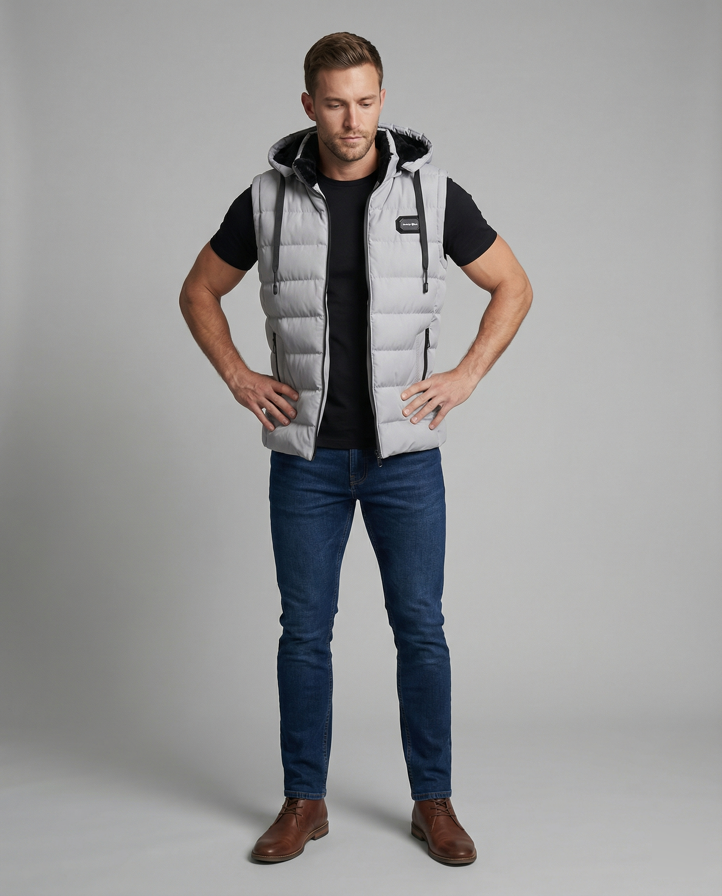 Men's Sleeveless Winter Vest Jacket