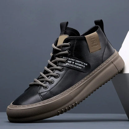Caspian Men's Leather Sneakers